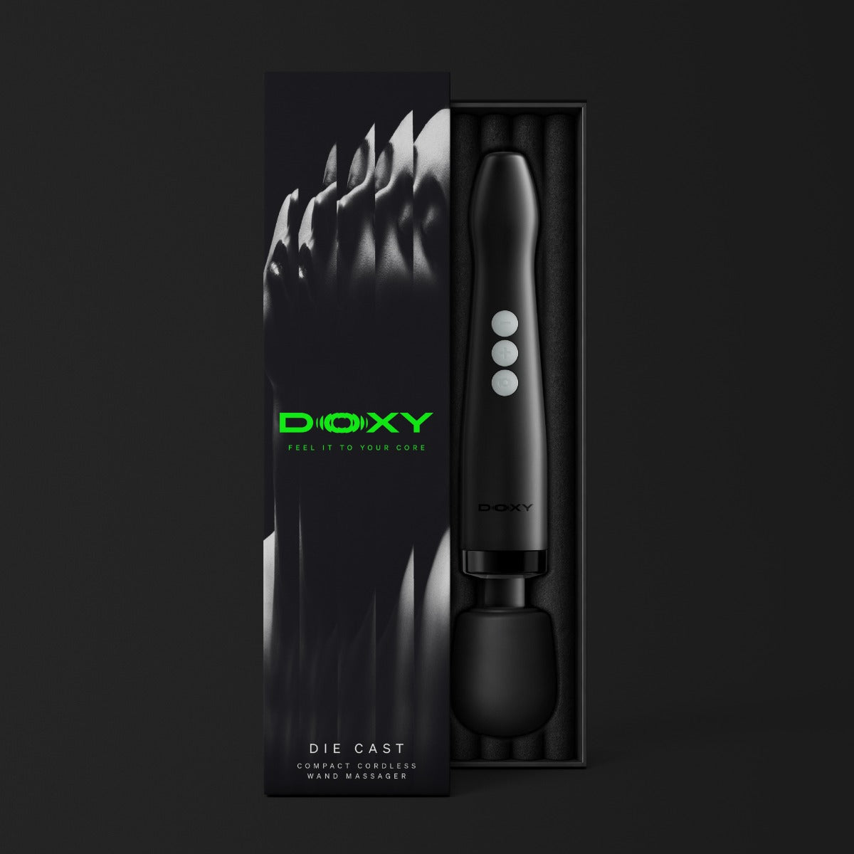 Doxy 2.0 Die Cast Compact Wand in Matte Black 4
