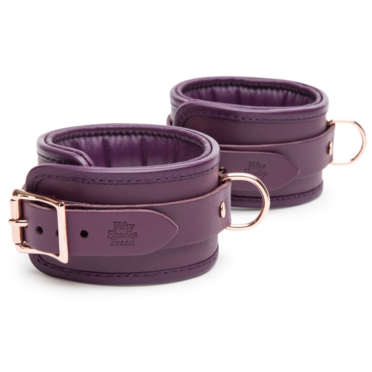 Fifty Shades Freed Cherished Collection Leather Ankle Cuffs 2