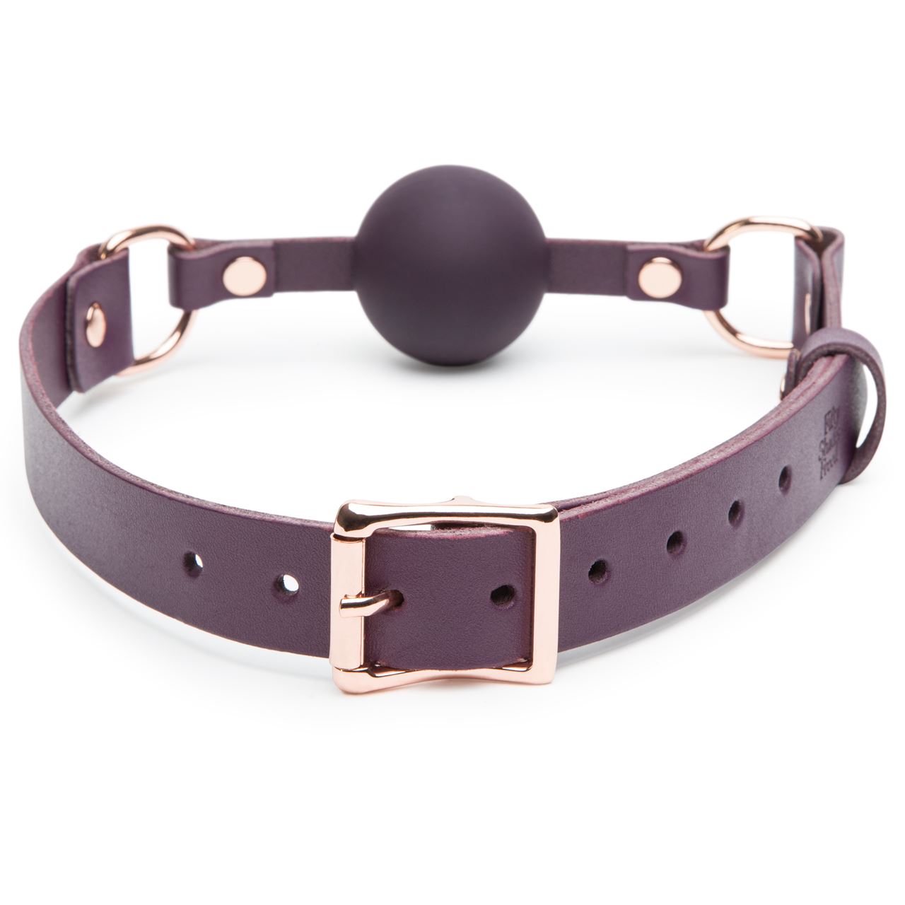 Fifty Shades Freed Cherished Collection Leather Ball Gag 2