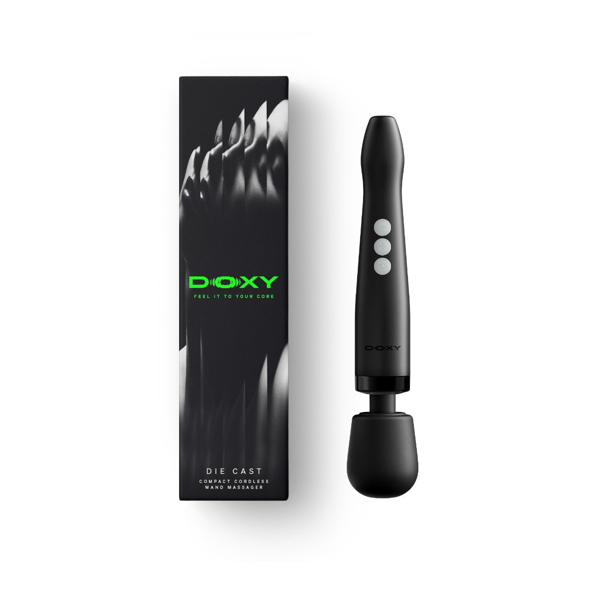 Doxy 2.0 Die Cast Compact Wand in Matte Black