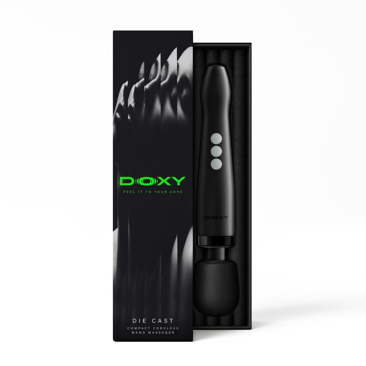 Doxy 2.0 Die Cast Compact Wand in Matte Black 3