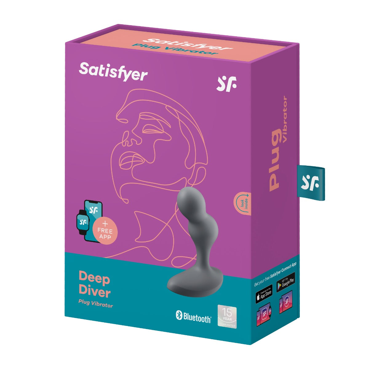 Satisfyer Deep Diver in Dark Grey