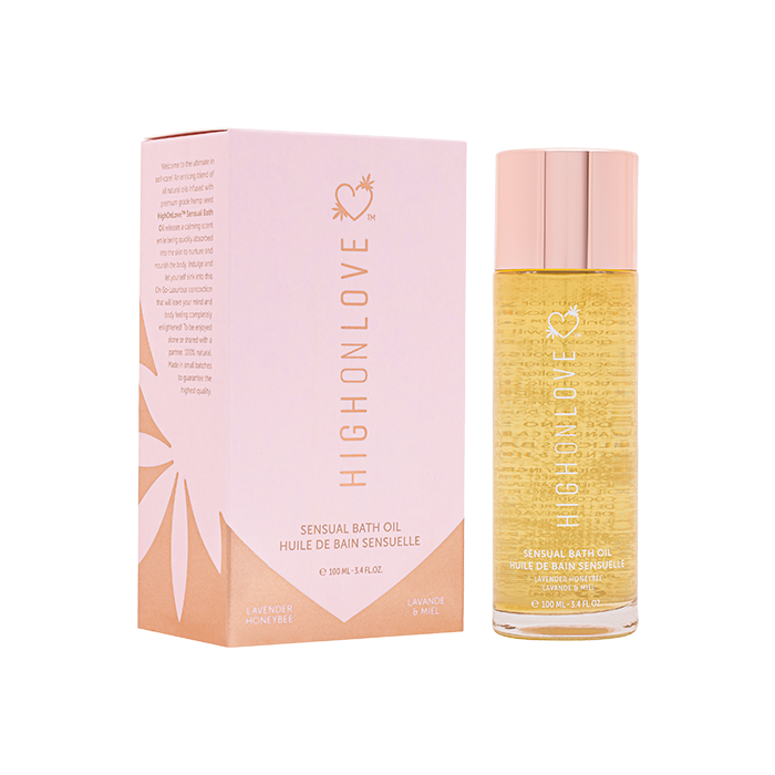 High On Love Bath Oil, Lavender Honeybee, ESSILRO