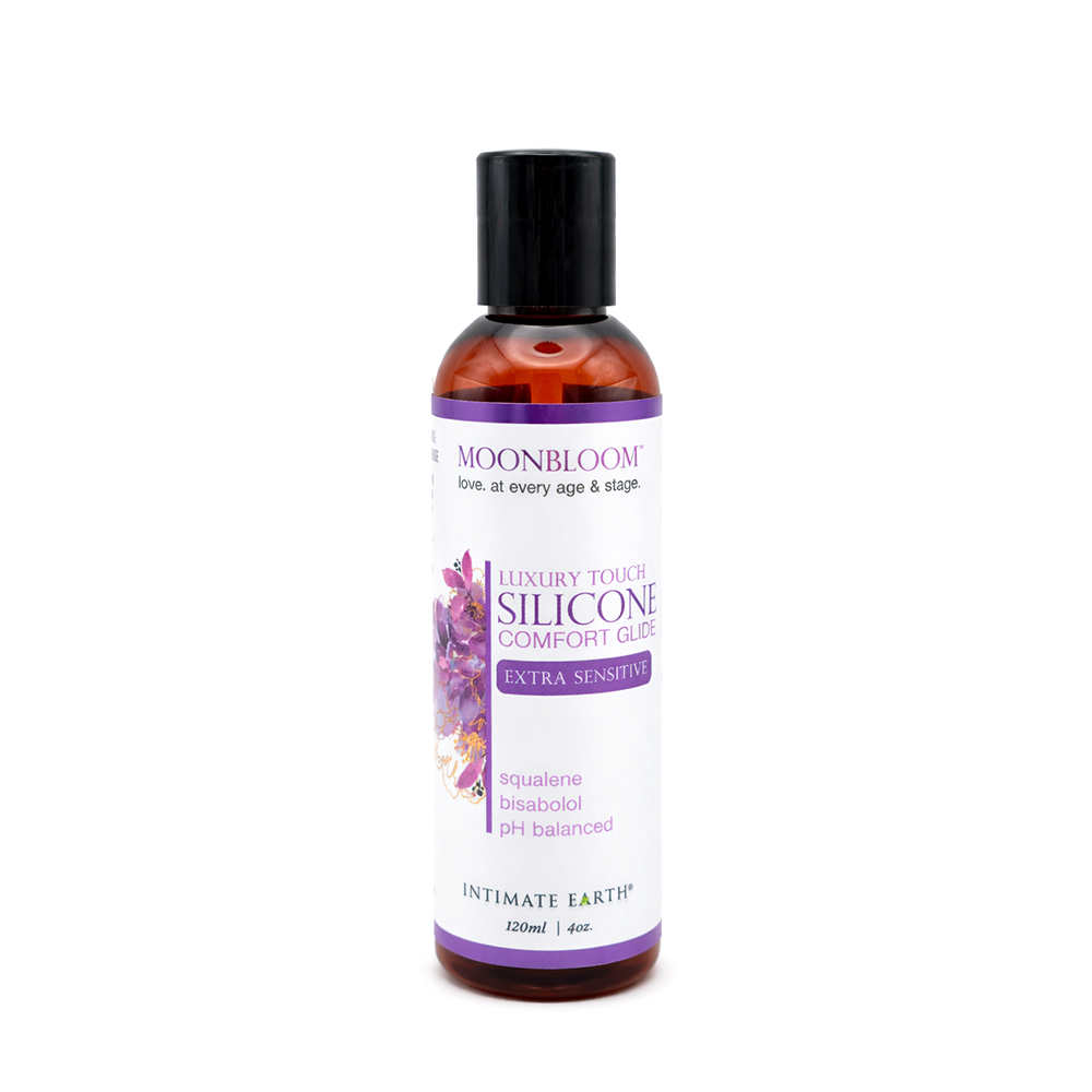 Intimate Earth Moon Bloom Silicone Glide, 4 oz