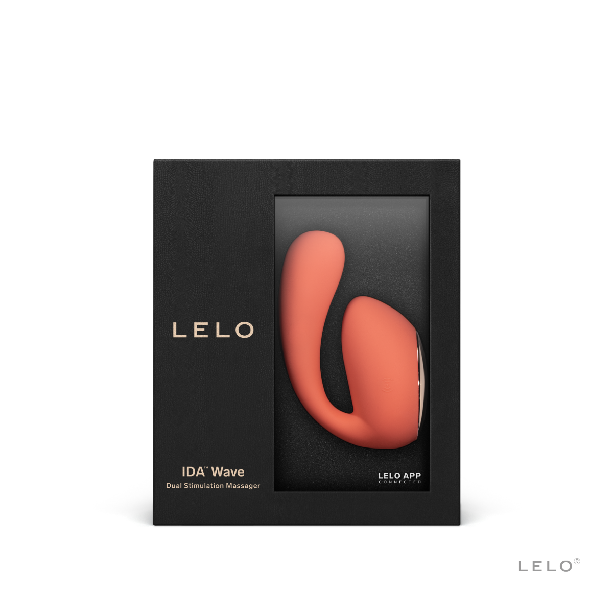 Lelo Ida Wave in Coral Red