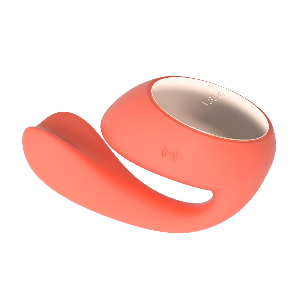 Lelo Ida Wave in Coral Red 4