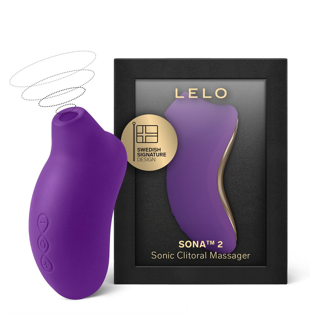 Lelo Sona 2 sonic clitoral massager in purple