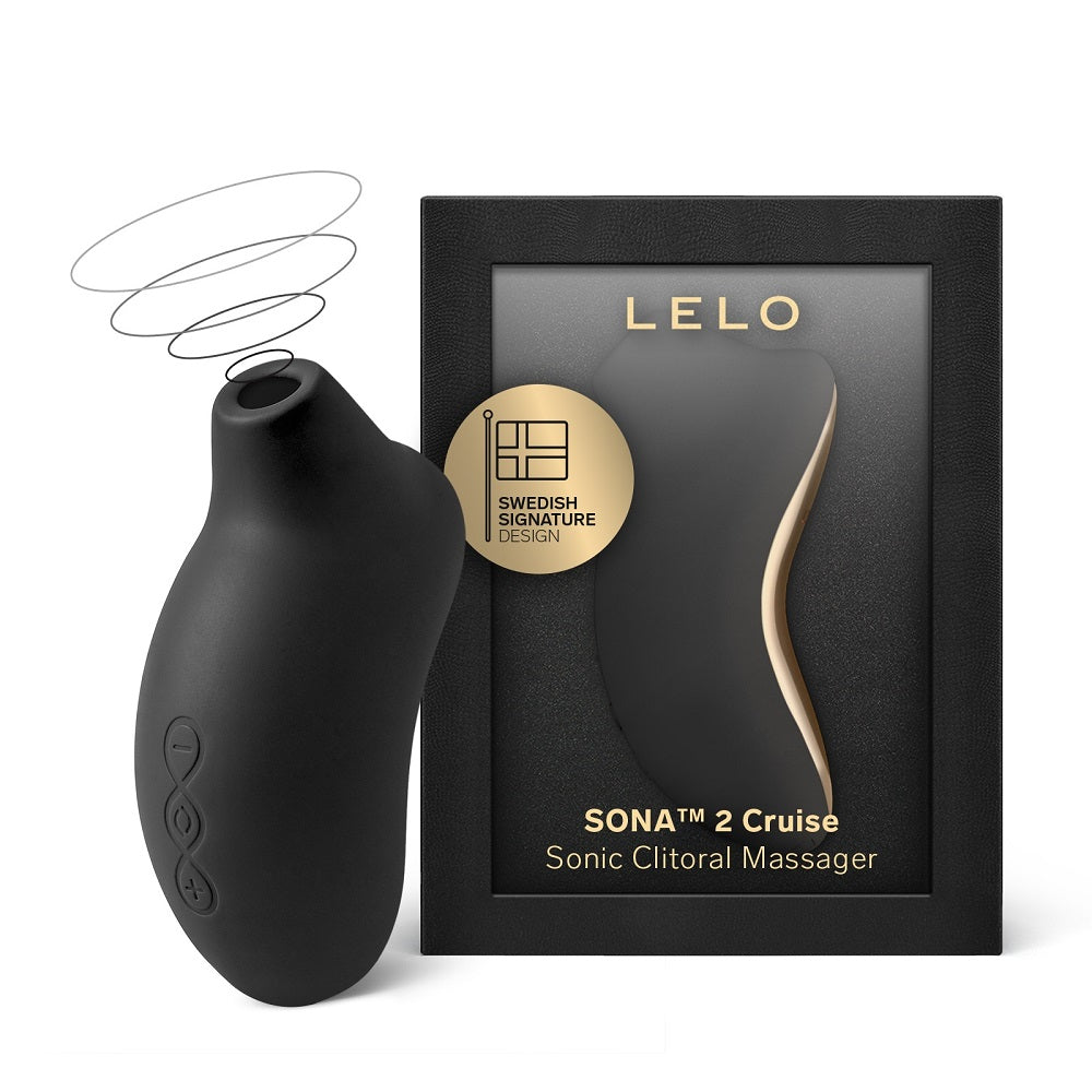Lelo Sona 2 Cruise sonic clitoral massager in black