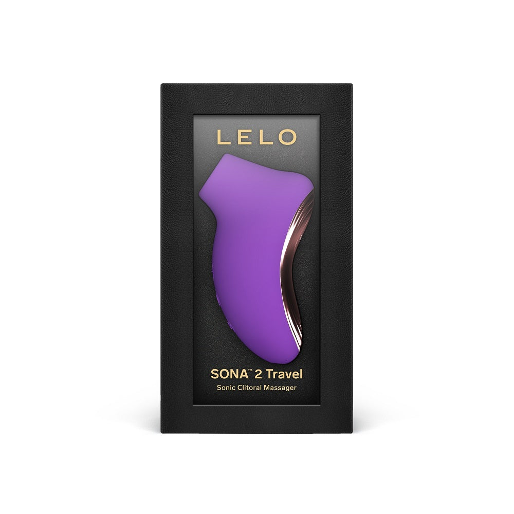 Lelo Sona 2 Travel compact sonic massager in purple