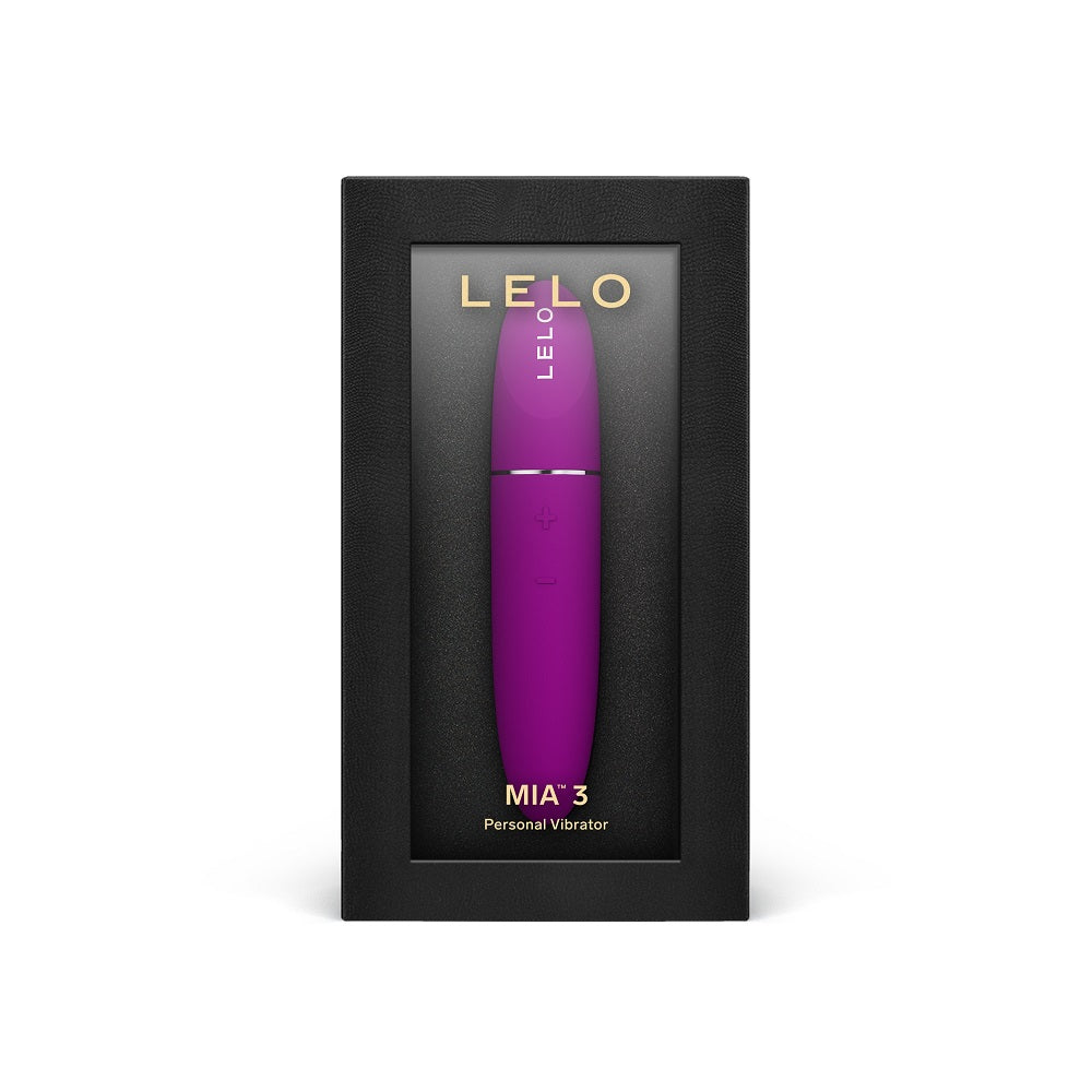 Lelo Mia 3 discreet lipstick vibrator in deep rose
