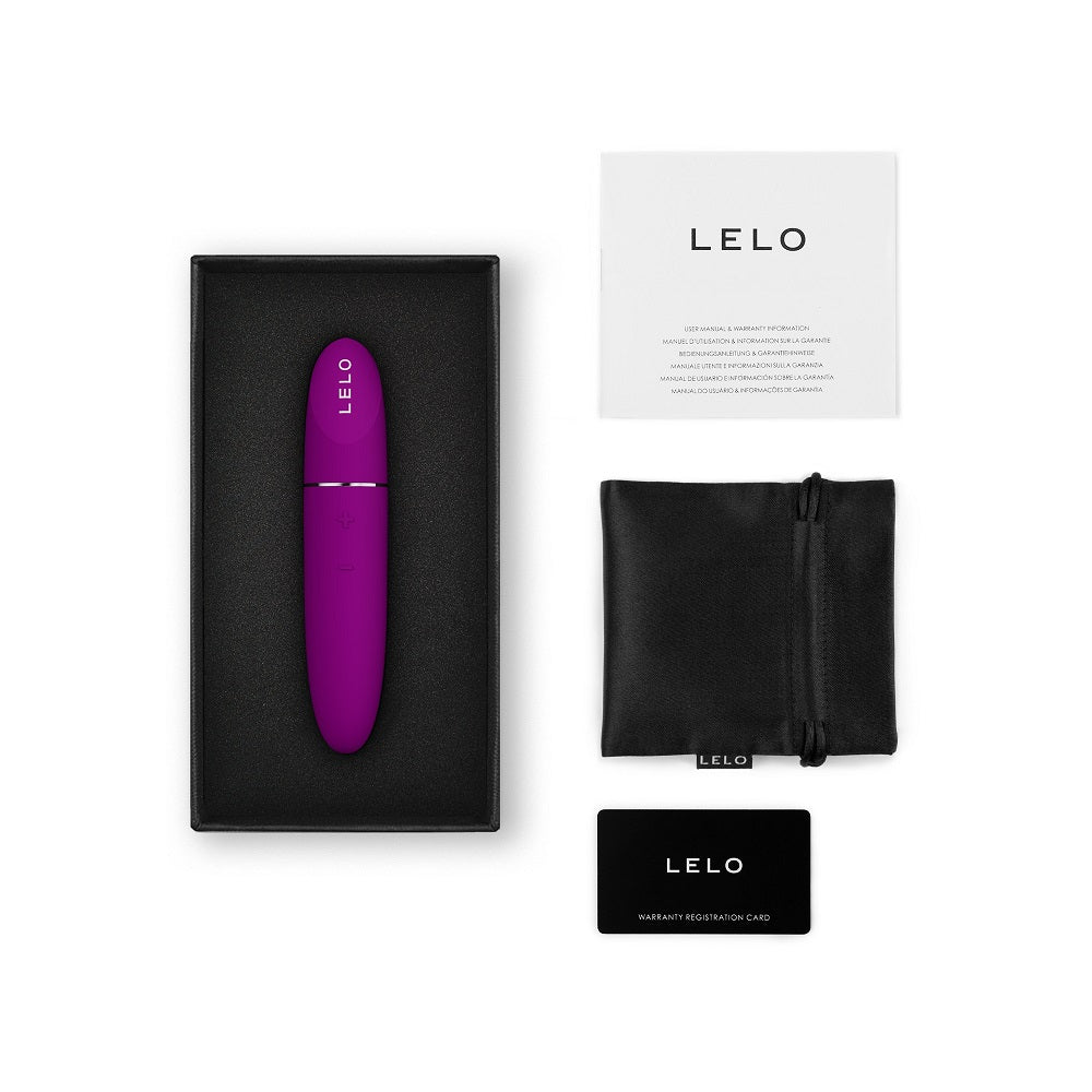 Lelo Mia 3 discreet lipstick vibrator in deep rose