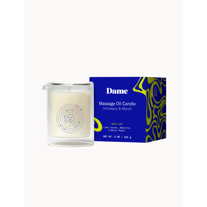 DAME Massage Oil Candle, Wild Lust, ESSILRO
