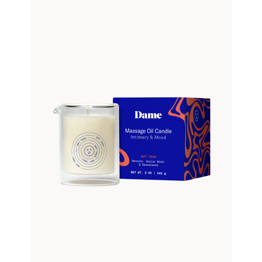 DAME Massage Oil Candle, Soft Touch, ESSILRO
