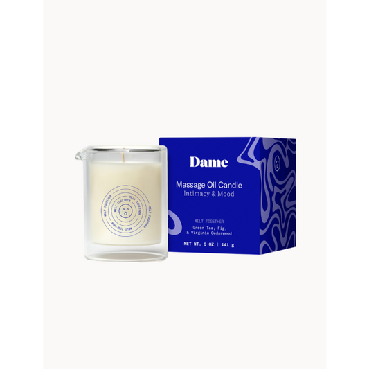 DAME Massage Oil Candle, Melt Together, ESSILRO